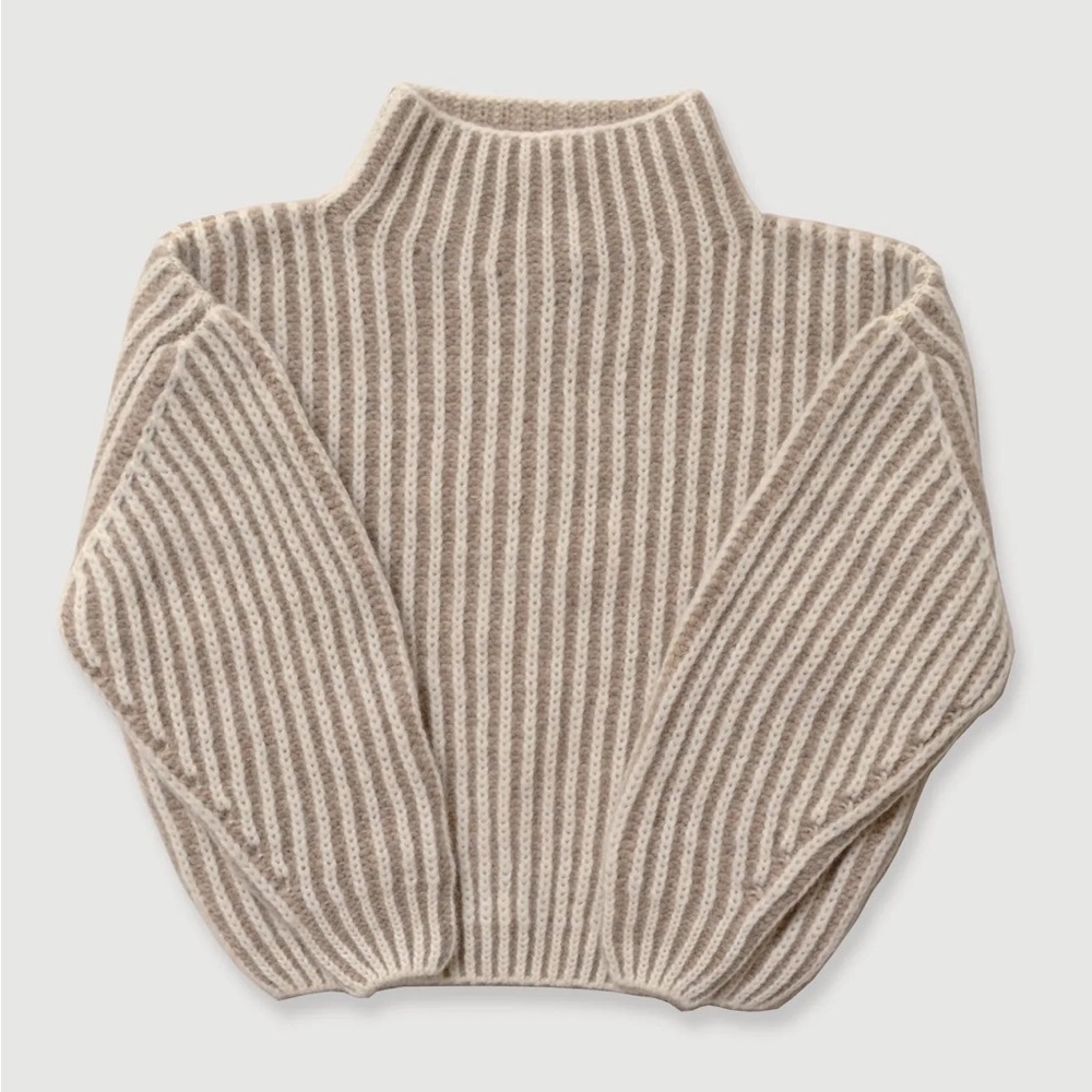 Micaela Greg Oatmeal Ines Sweater small